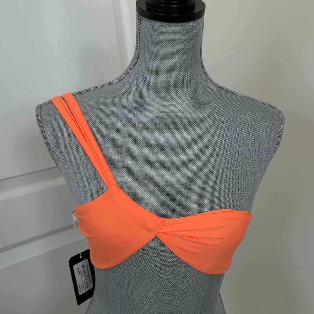 Thalassa Aperol Swim Top One Strap Small Beach Vacation Resort